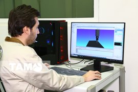 كنترل ابعاد قطعه در نرم افزار دستگاه CMM
